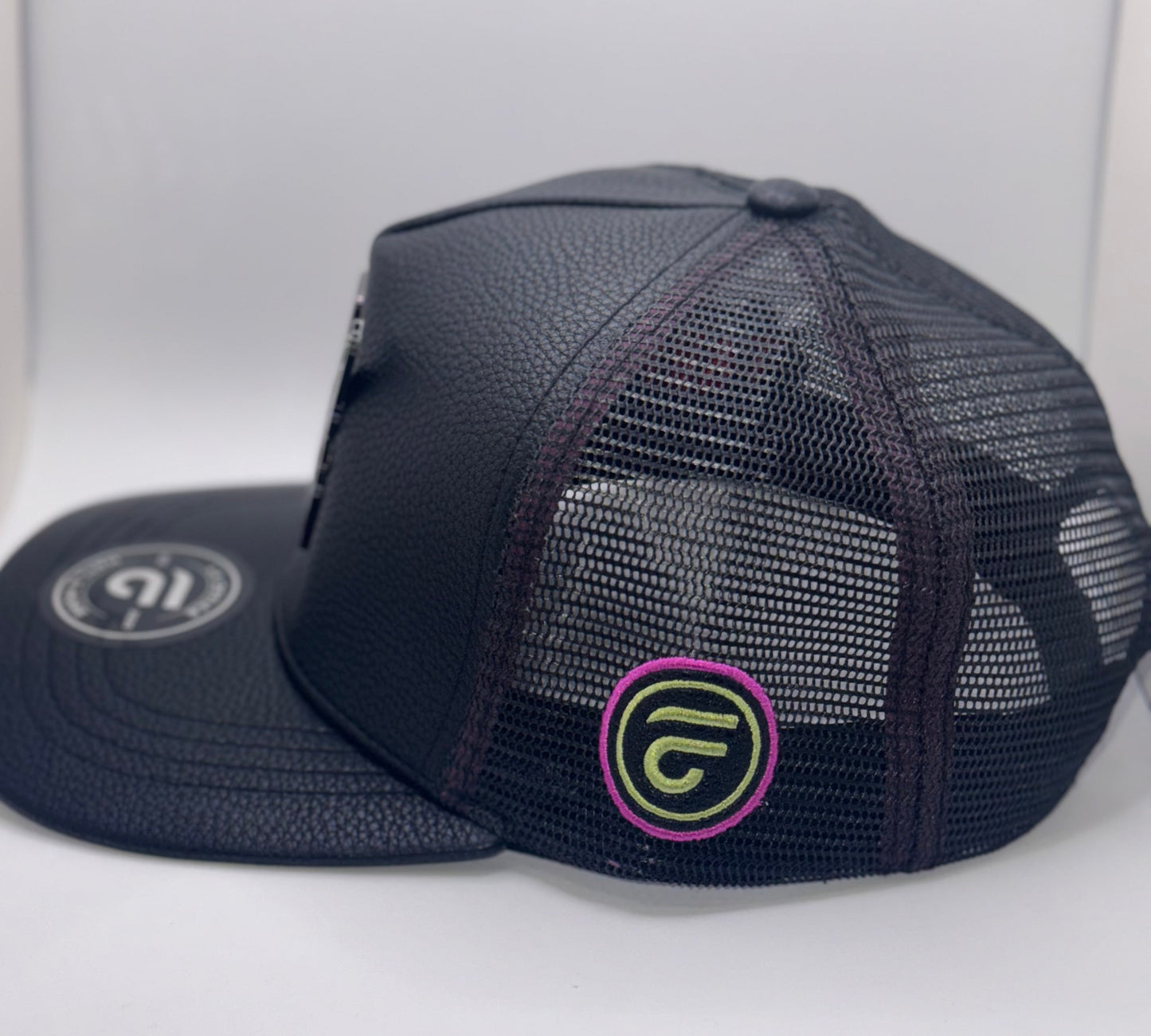 Gorra Joker McPato negra Trucker